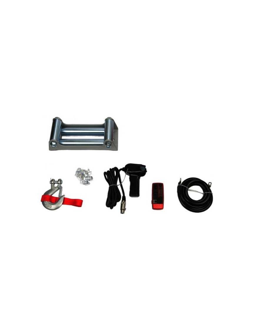 DWH 12000 HD Дракон Winch Highlander витяг з сталевим тросом