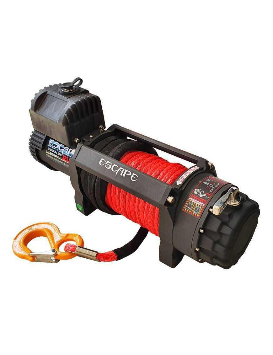 Синтетична 15000 Витягальна лебідка Escape EVO 6810кг IP68 водонепроникна
