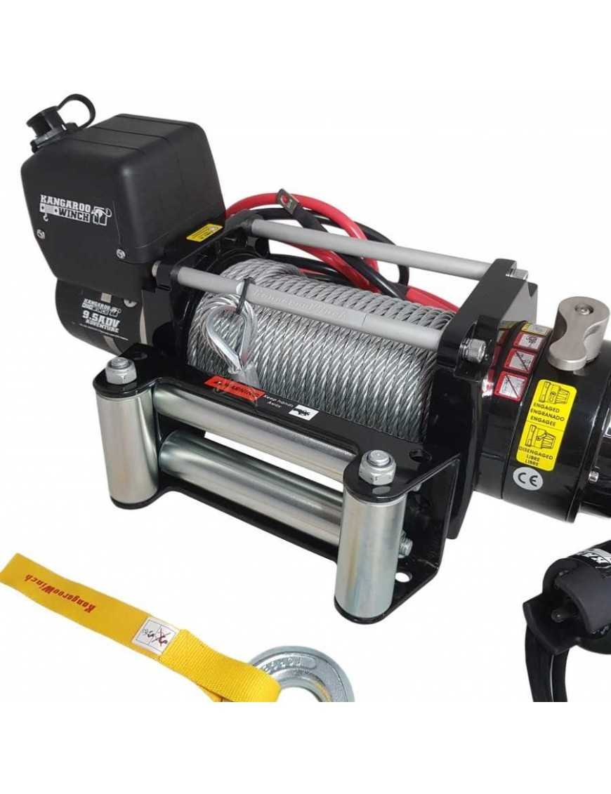 Винтовий лебідка Kangaroowinch K9500 ADV з сталевим тросом