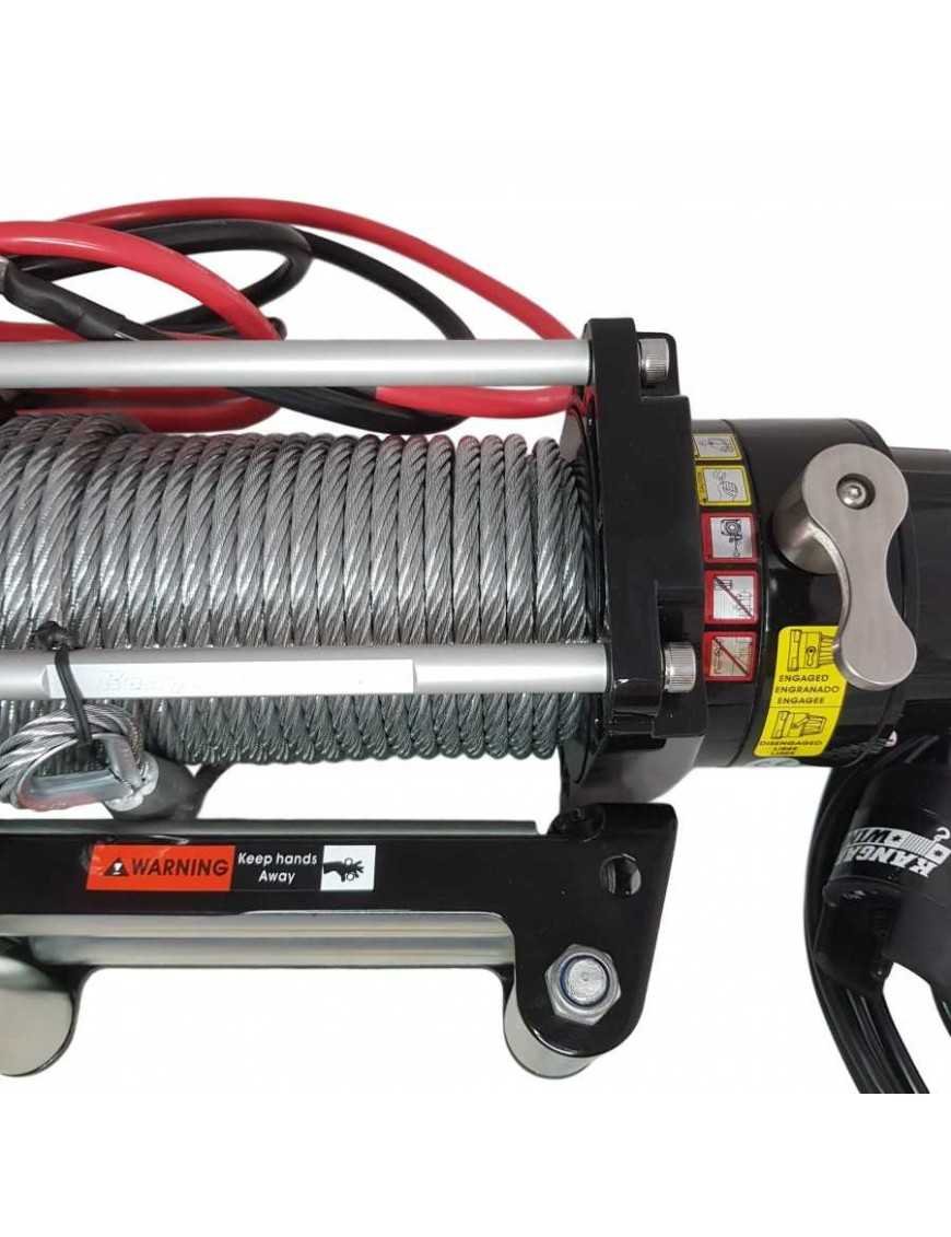 Винтовий лебідка Kangaroowinch K9500 ADV з сталевим тросом