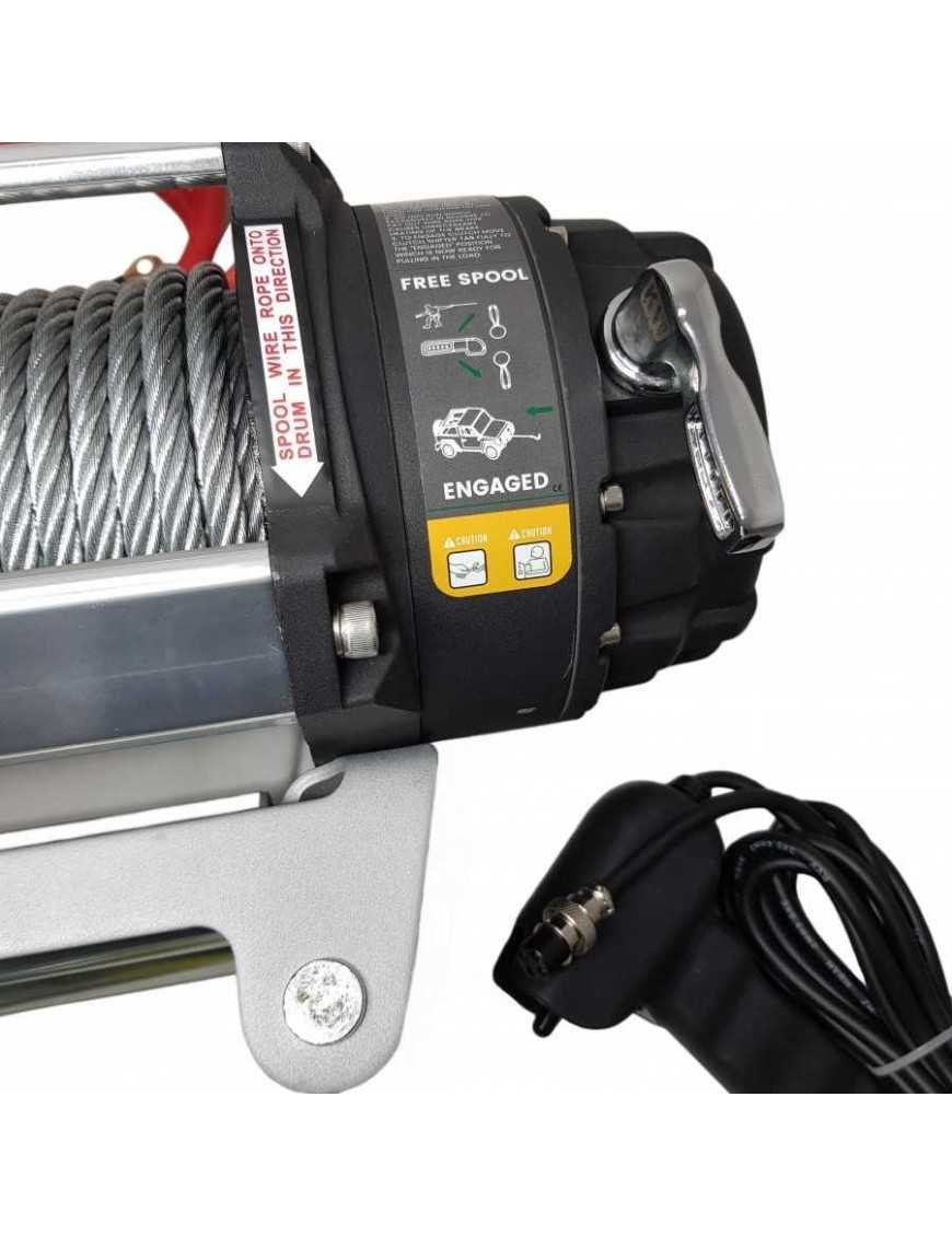 Витягування Kangaroowinch K12500 Extreme 12V з сталевим тросом