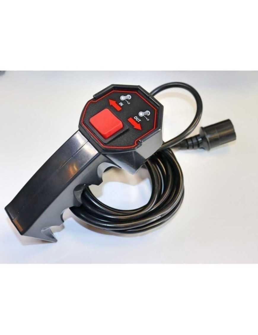 Винтовий лебідка Kangaroowinch K12000 XP 12V з синтетичним канатом