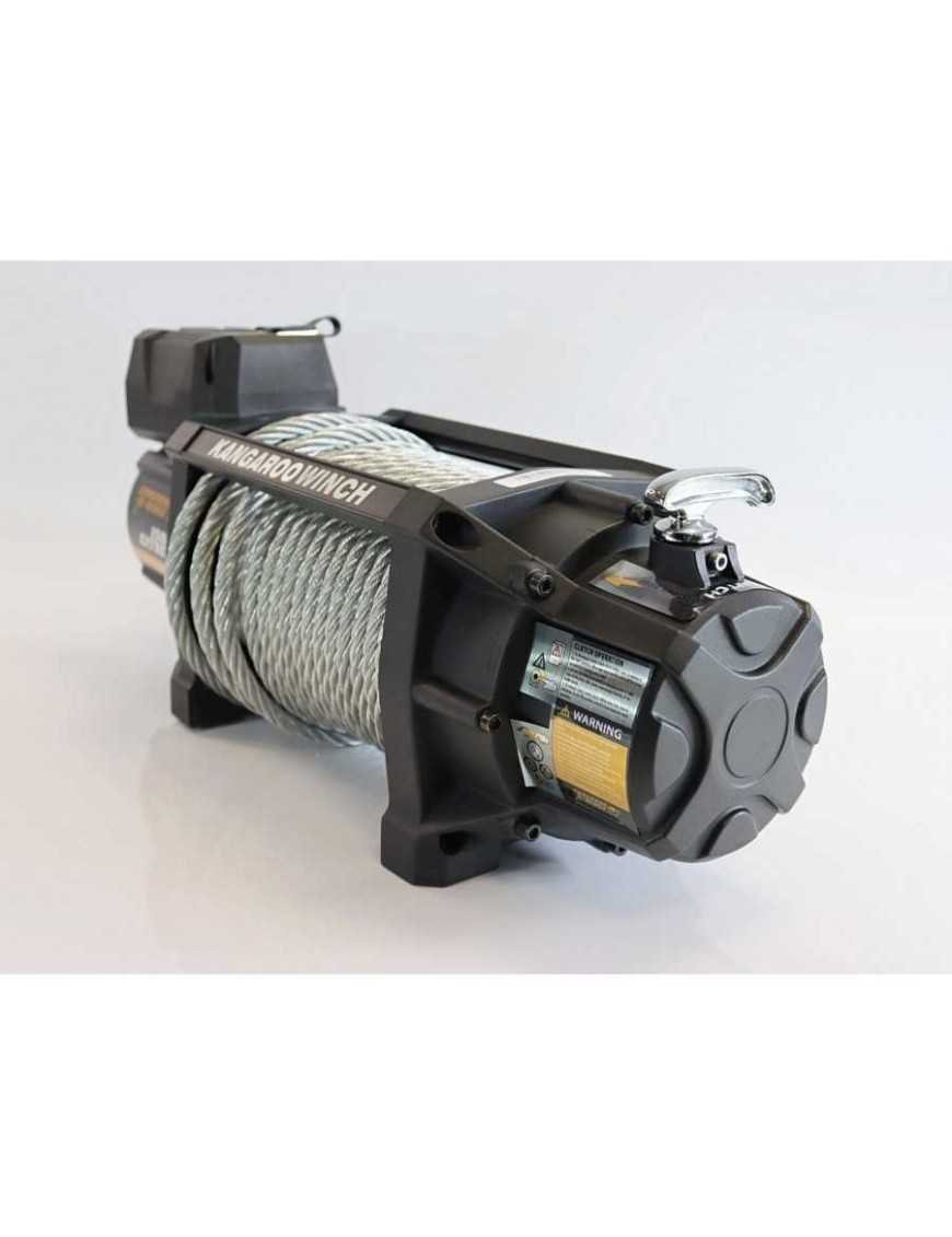 Витягувальна лебідка Kangaroowinch K15000 Extreme 12V з сталевим тросом