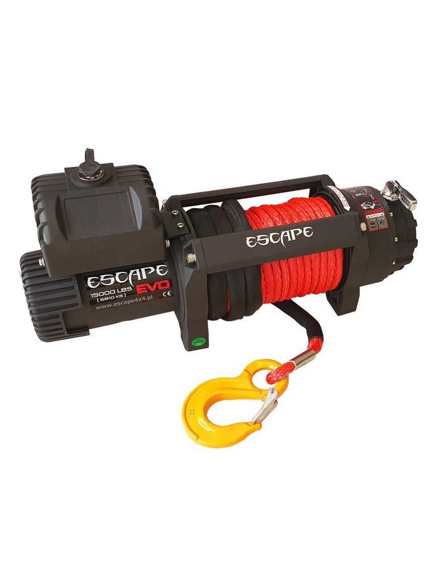 Синтетична 15000 Витягувальна лебідка Escape EVO 6810 кг IP68 водонепроникна