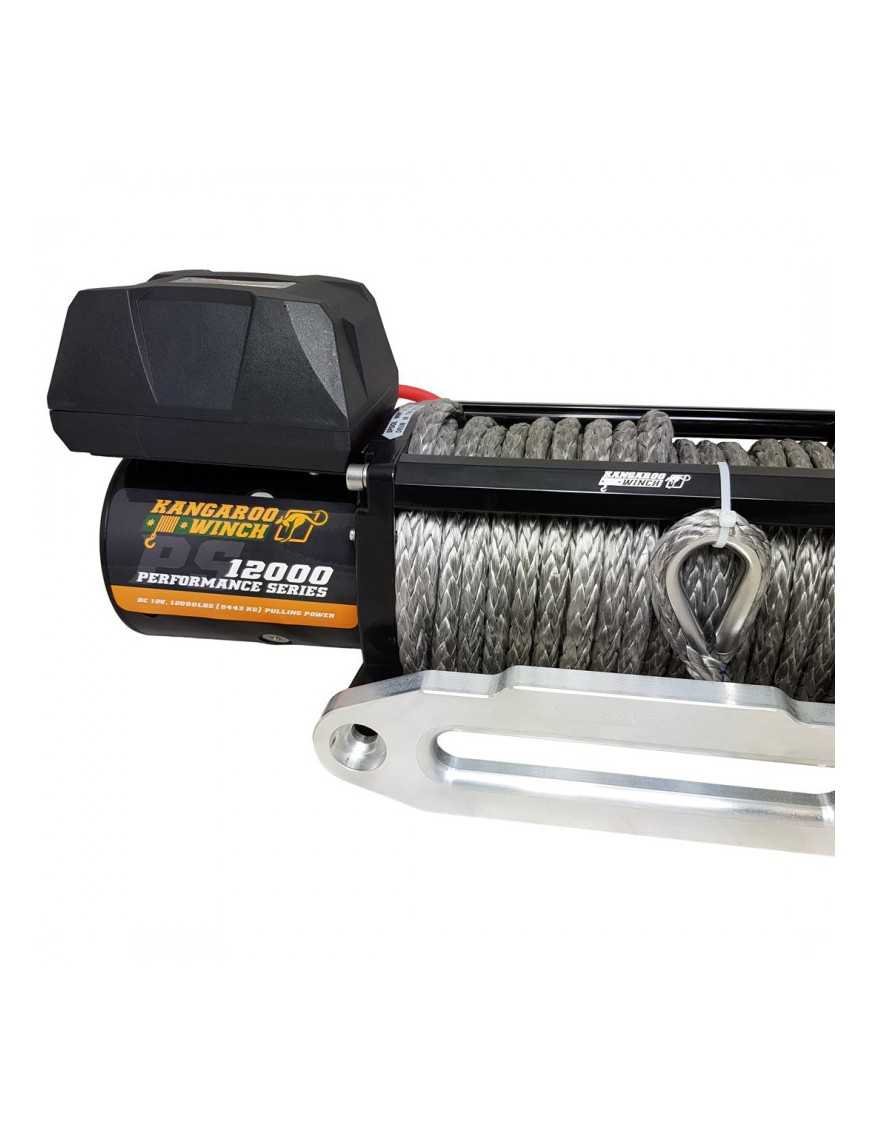 Витягування Kangaroowinch K12000 Performance Series 12V з синтетичним тросом