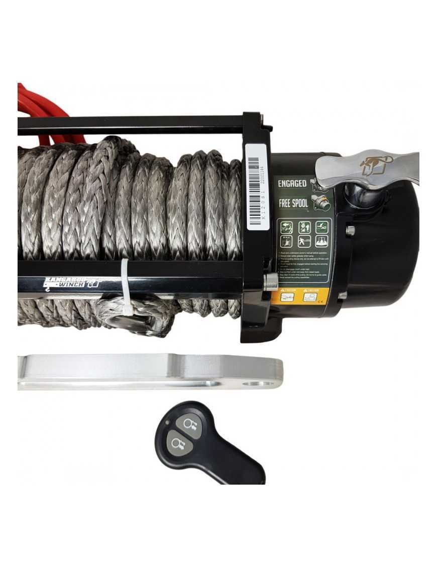 Витягування Kangaroowinch K12000 Performance Series 12V з синтетичним тросом