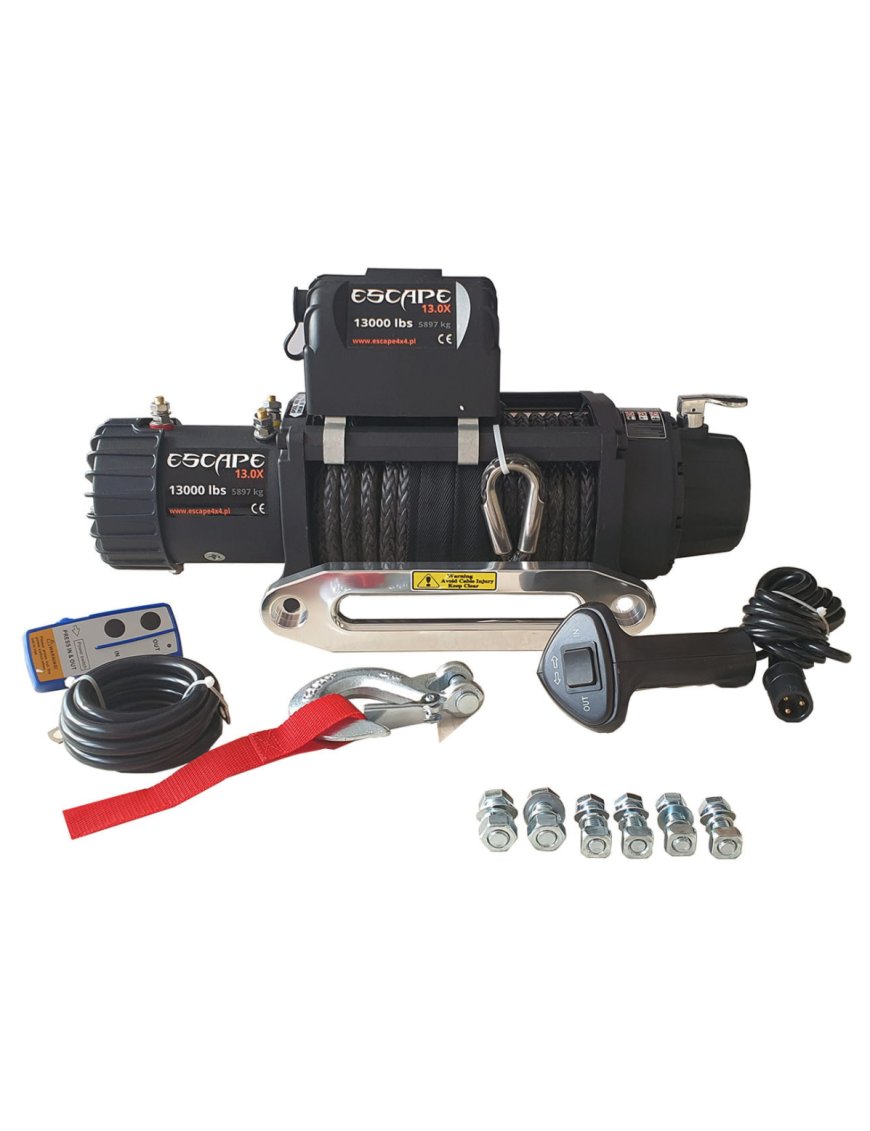 Витягувальна лебідка Escape 13.0x 13000lbs 5897kg з синтетичним тросом