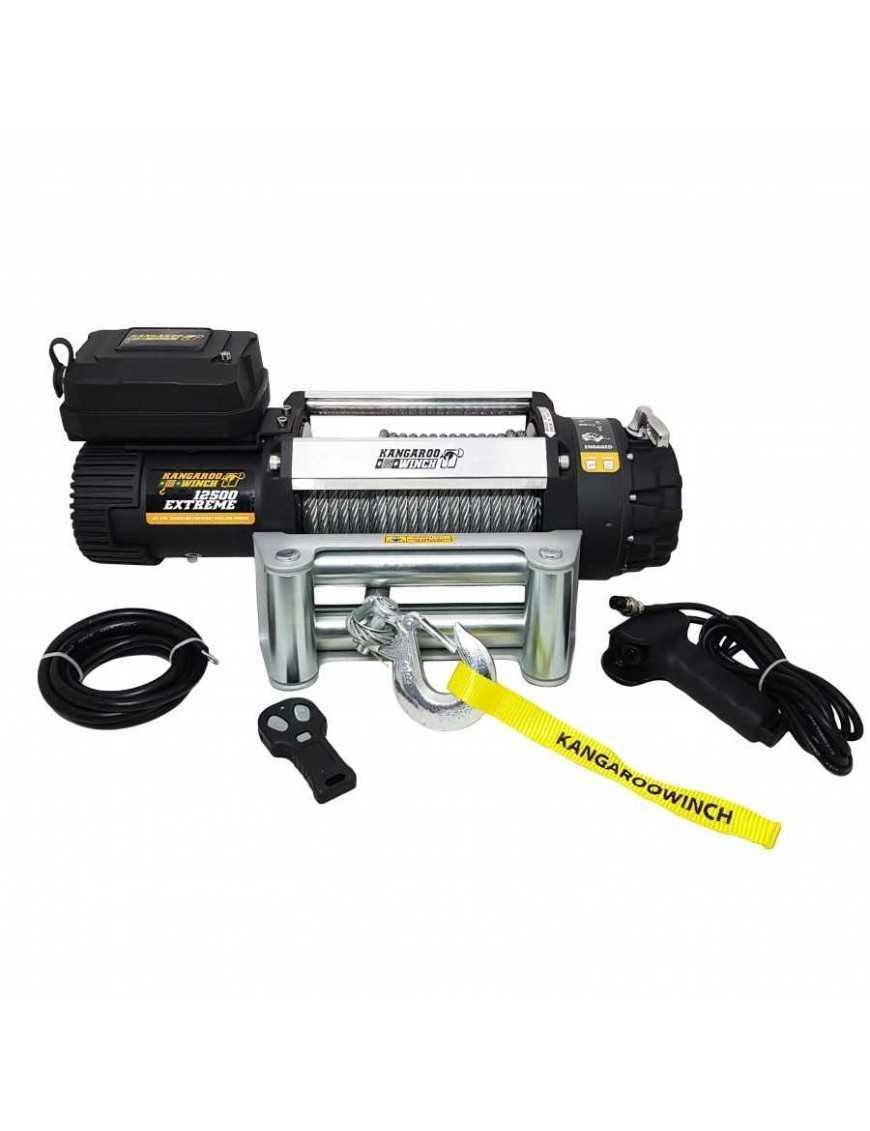 Витягування Kangaroowinch K12500 Extreme 12V з сталевим тросом