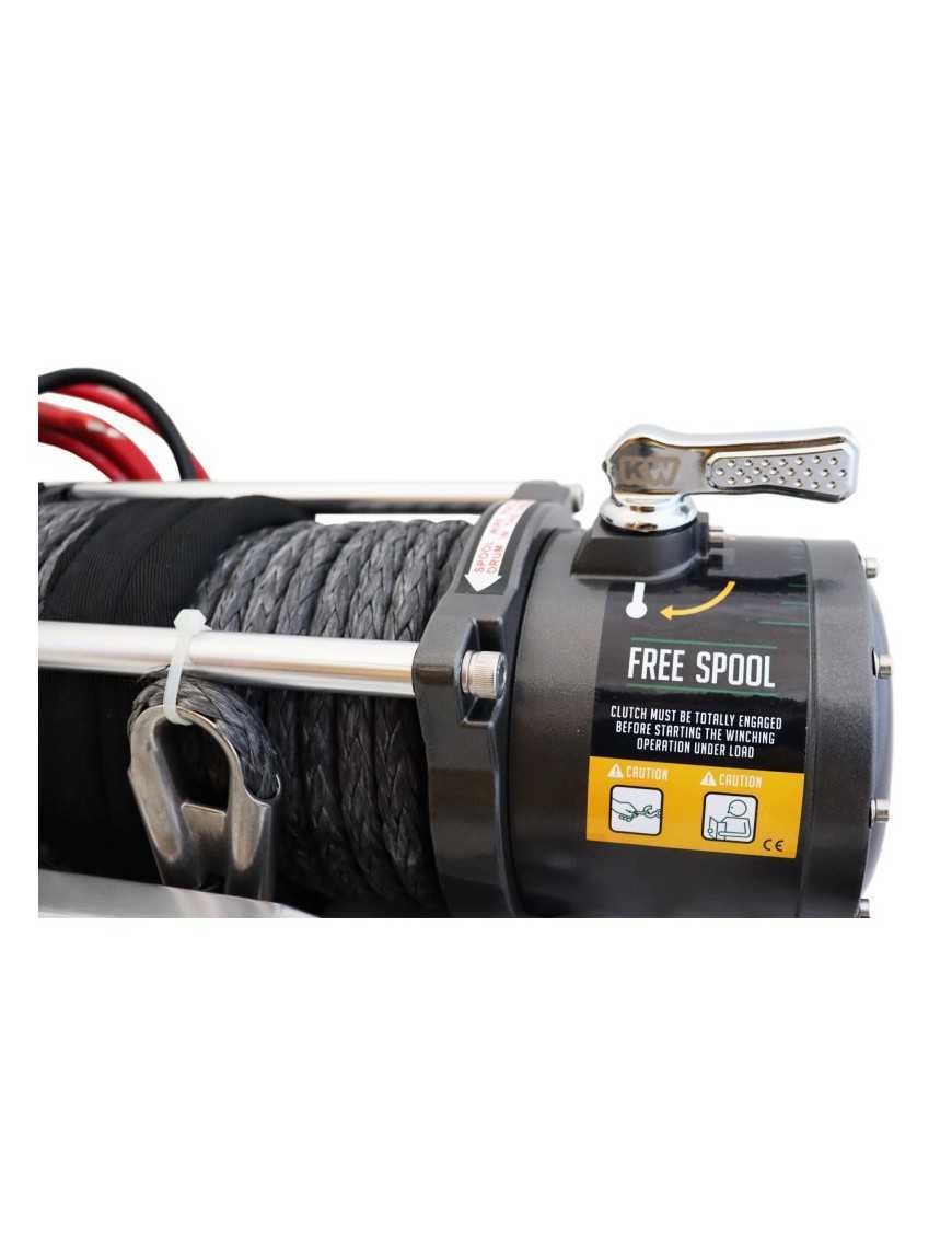 Витягування Kangaroowinch K12000 12V з синтетичним тросом