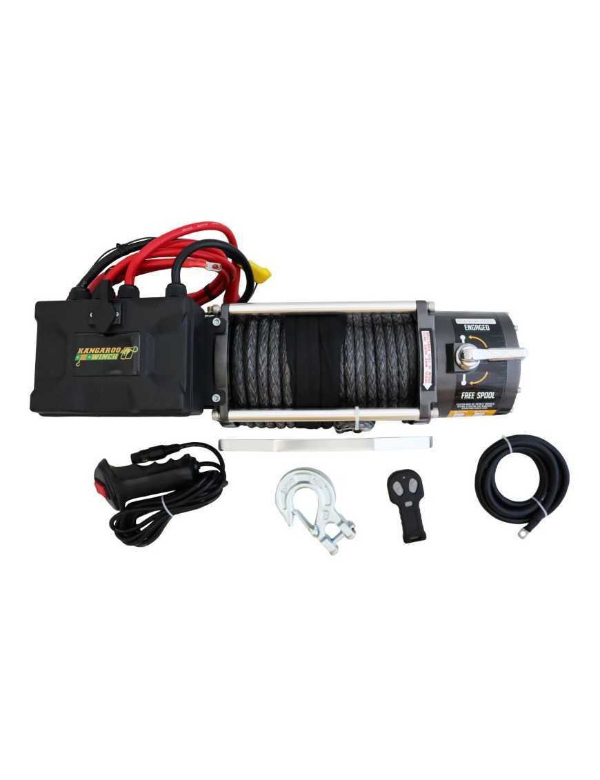Витягування Kangaroowinch K12000 12V з синтетичним тросом