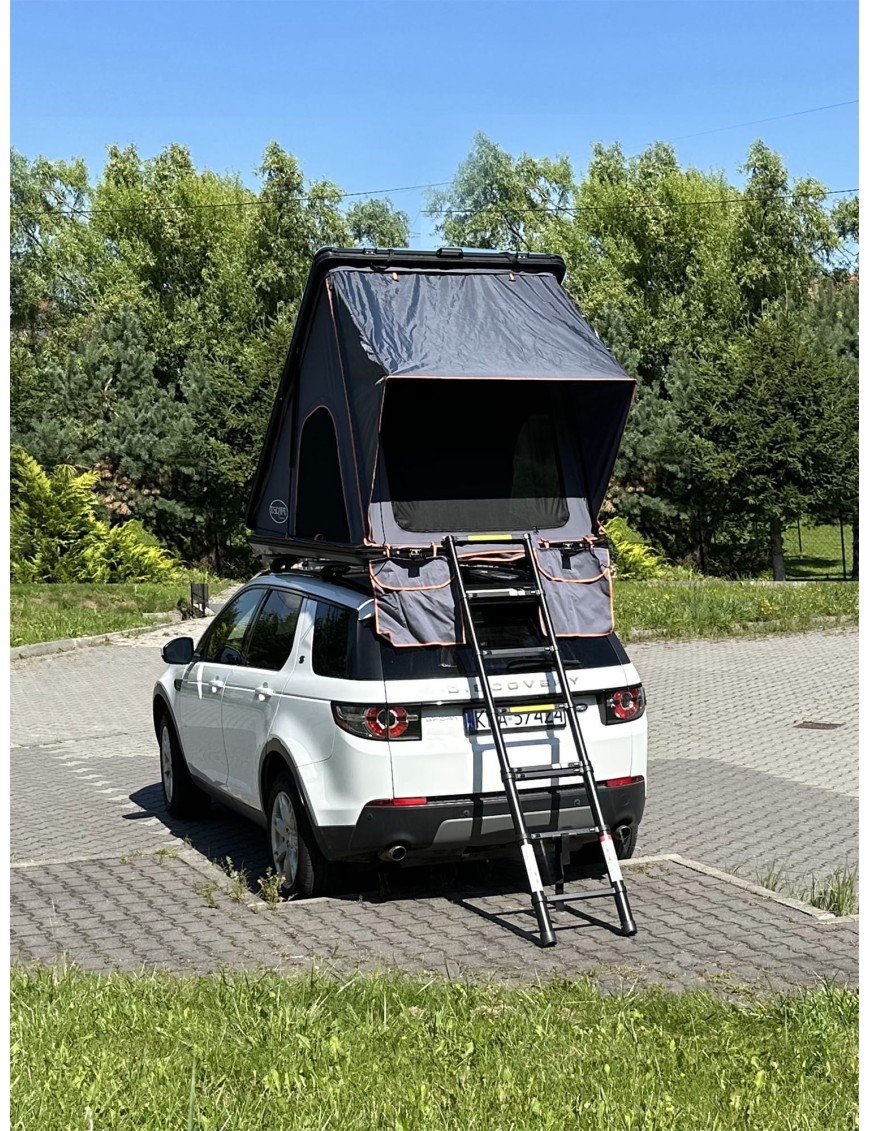 Кросовий намет для двох Escape Alu-One алюмінієвий корпус СІРИЙ