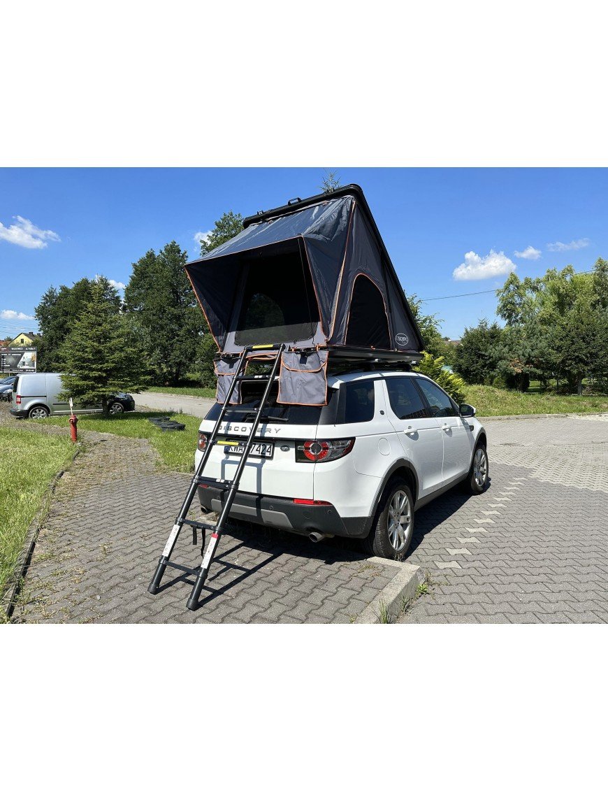 Кросовий намет для двох Escape Alu-One алюмінієвий корпус СІРИЙ