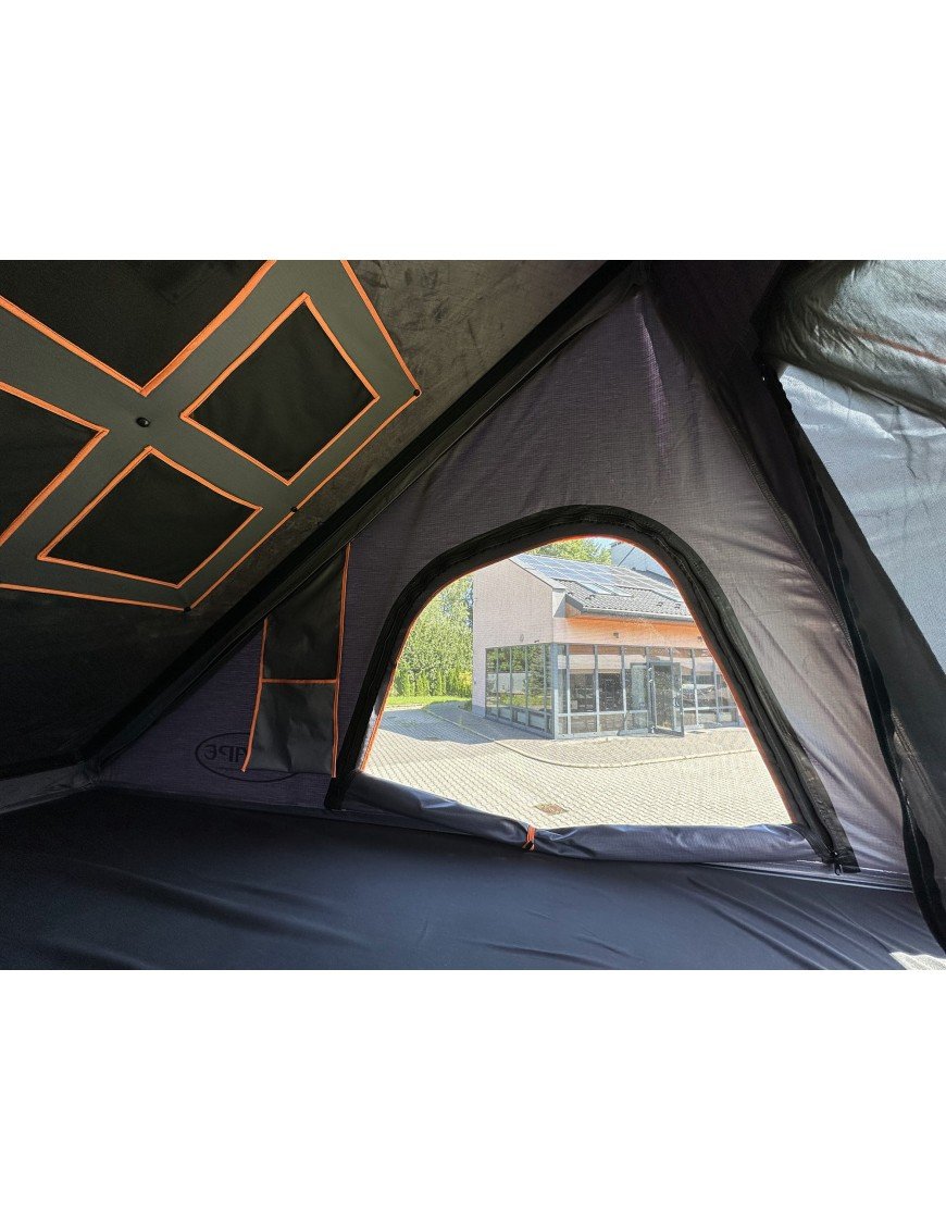 Кросовий намет для двох Escape Alu-One алюмінієвий корпус СІРИЙ