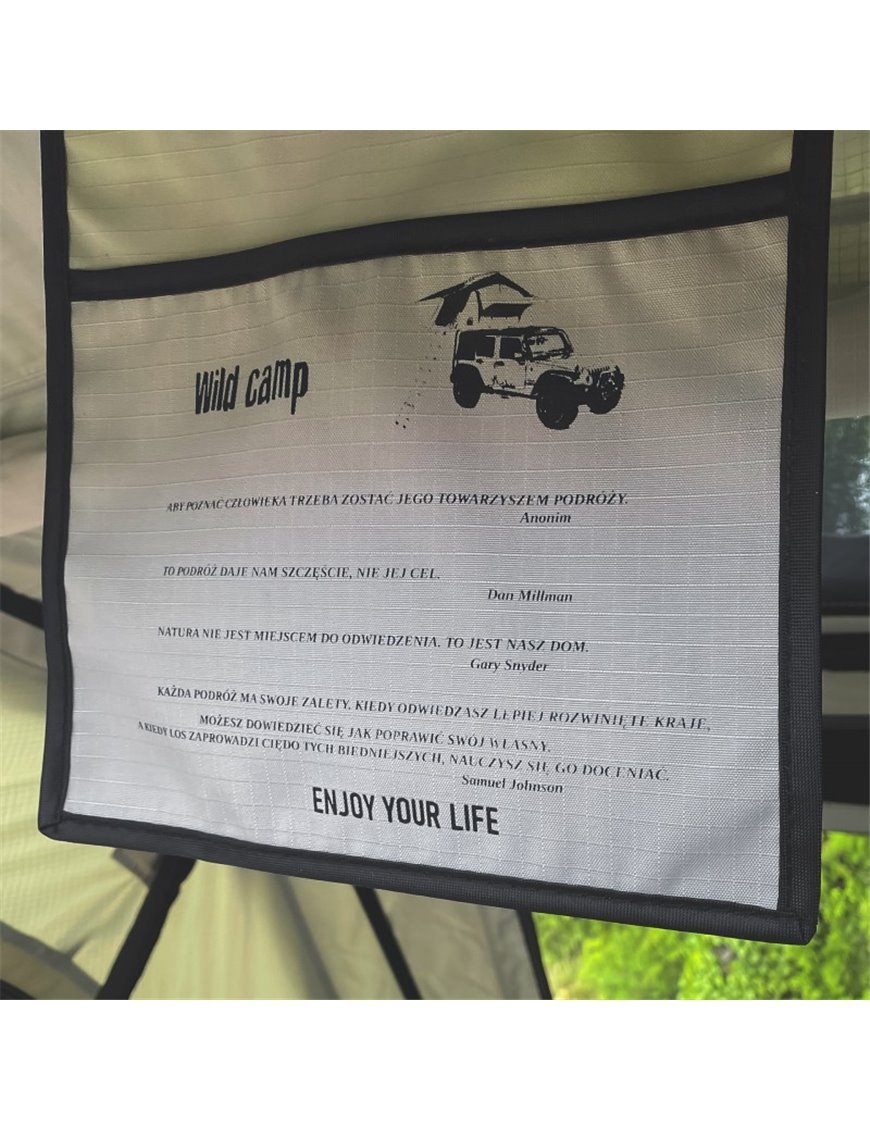 Кросовий намет Wild Camp Колорадо II 160 СІРИЙ - автомобільний