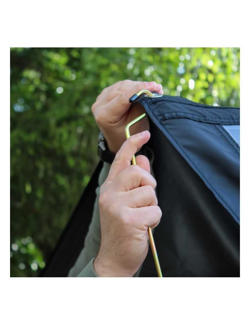 Кросовий намет Wild Camp Ohio 180 СІРИЙ