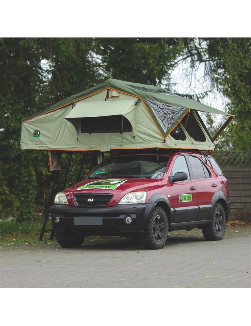 Кемпінгова намет Wild Camp Hudson 220 ЗЕЛЕНИЙ - для автомобіля