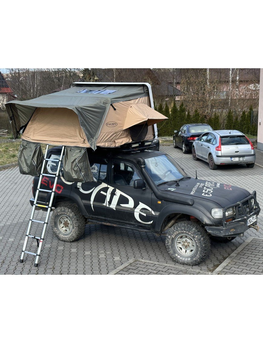 Наміт даховий Escape VARIO 160 см Пісковий Чорна обкладинка