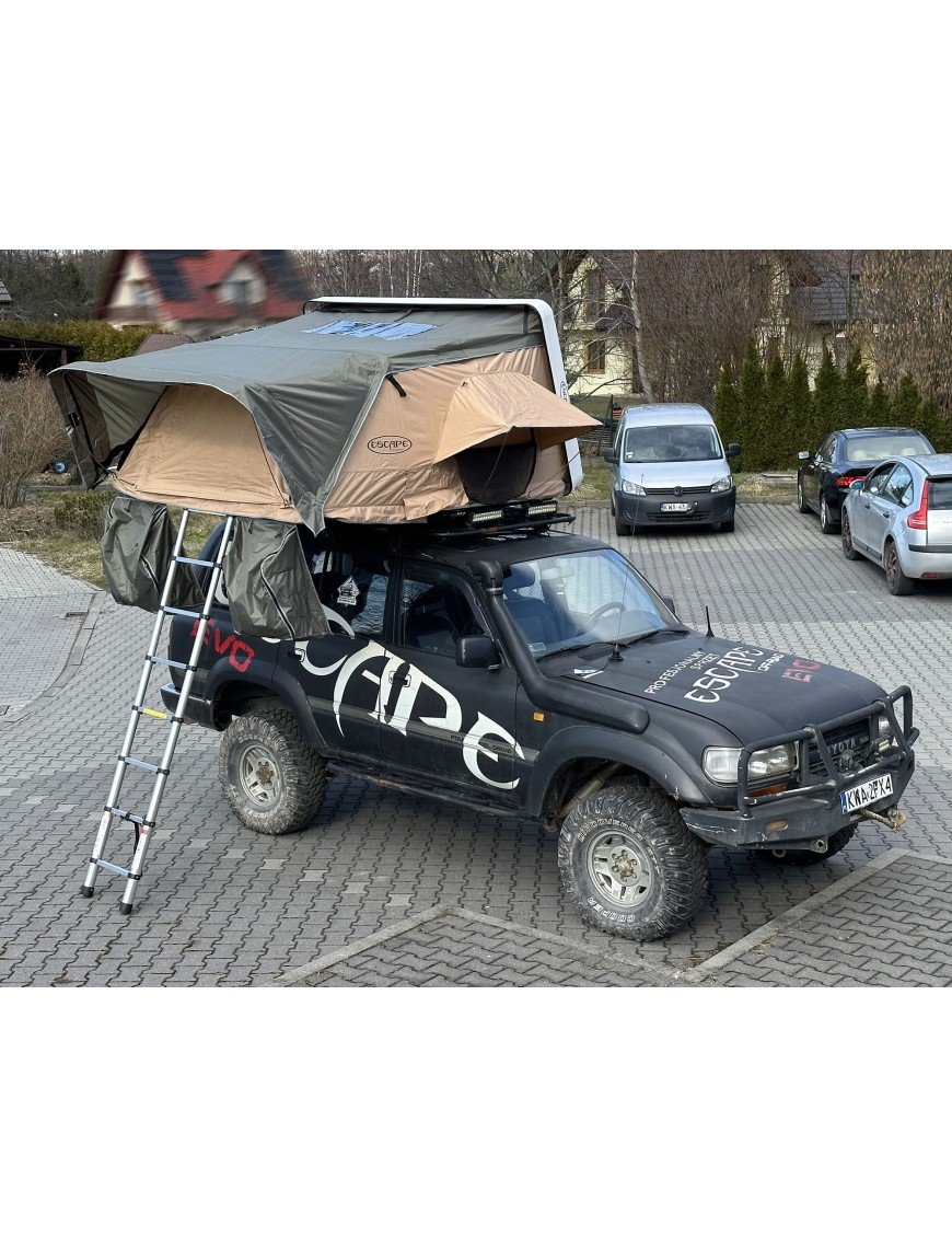 Наміт даховий Escape VARIO 160 см Пісковий Чорна обкладинка