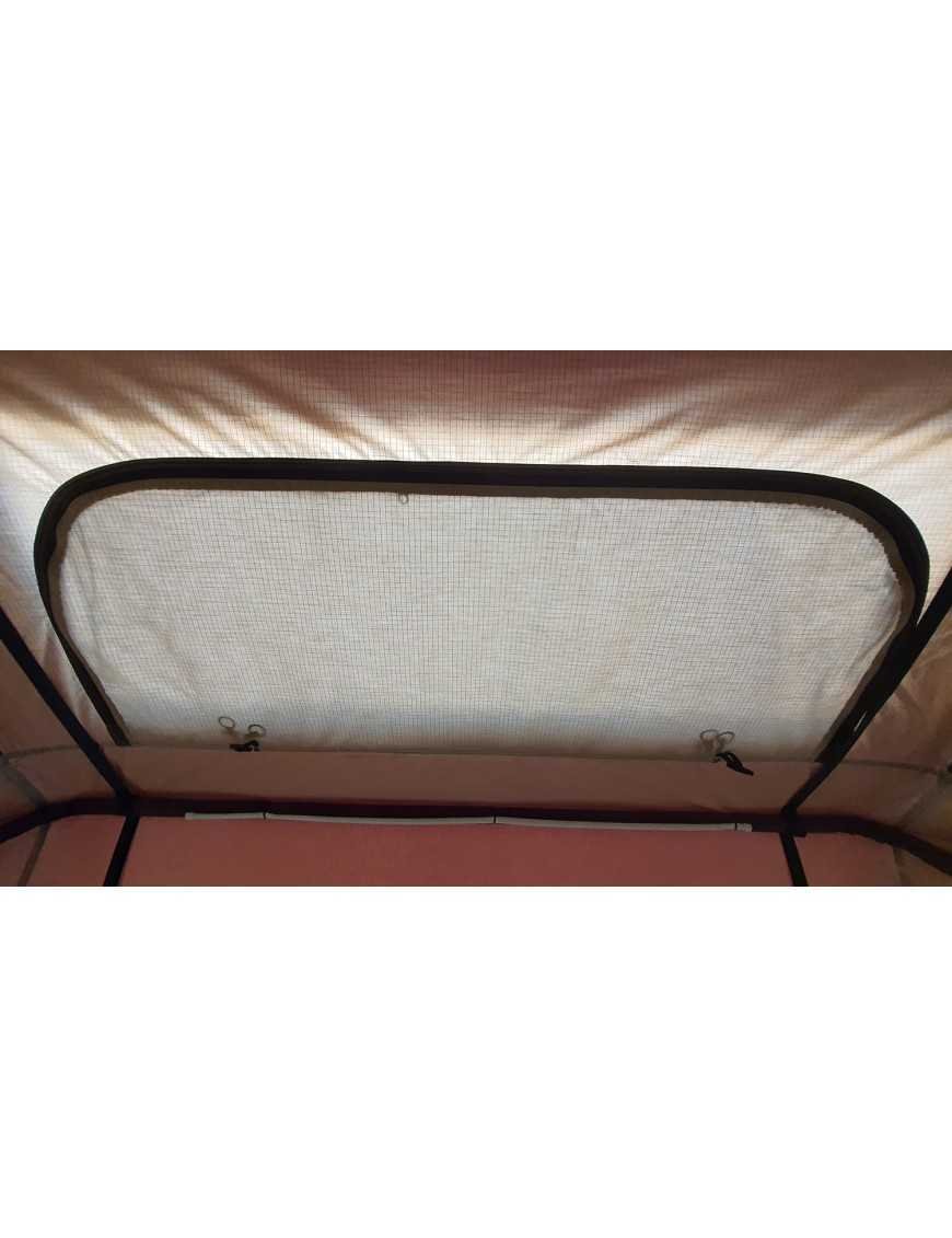 Намет даховий ALASKA 190 см 3-особовий LONG Пісковий