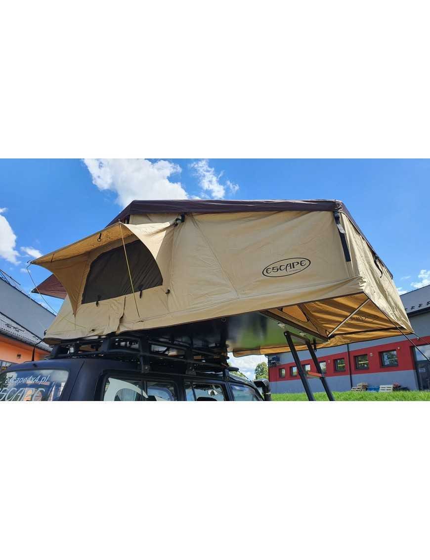 Намет даховий ALASKA 190 см 3-особовий LONG Пісковий