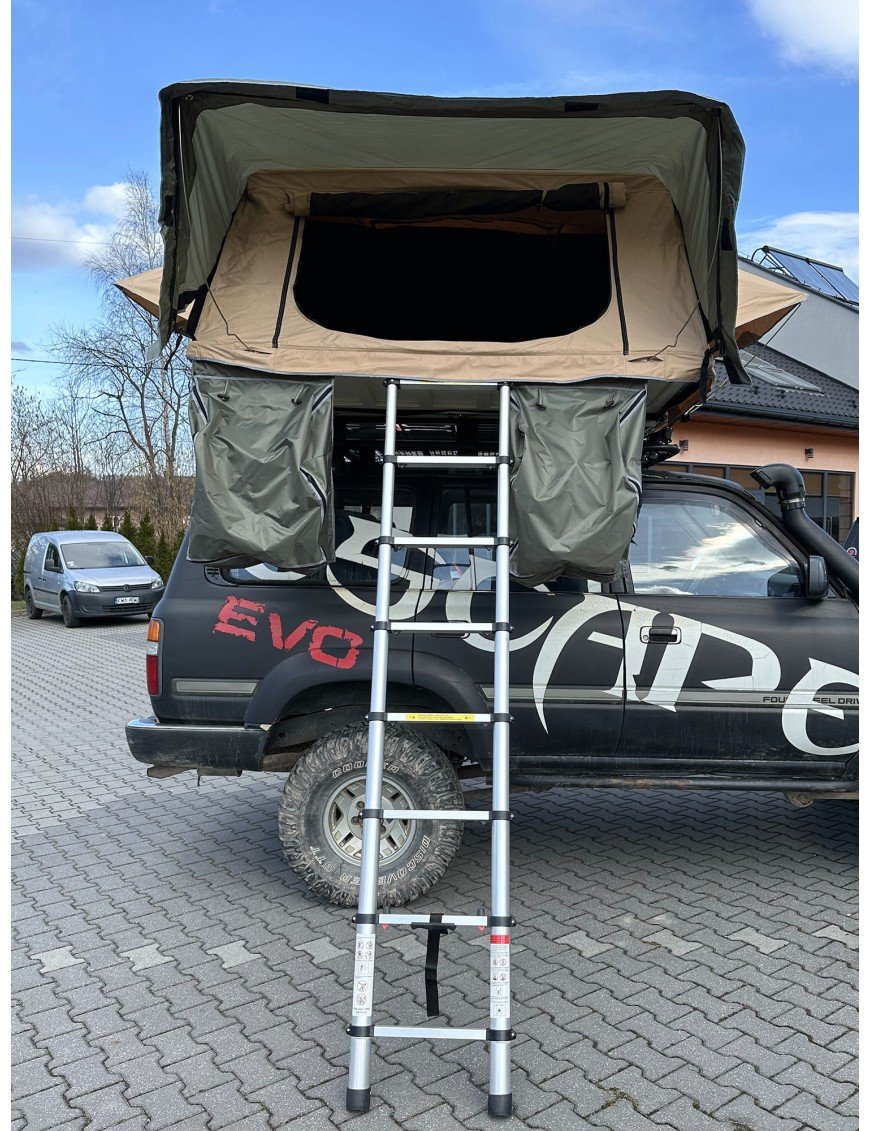 Наміт даховий Escape VARIO 160 см Пісковий Чорна обкладинка