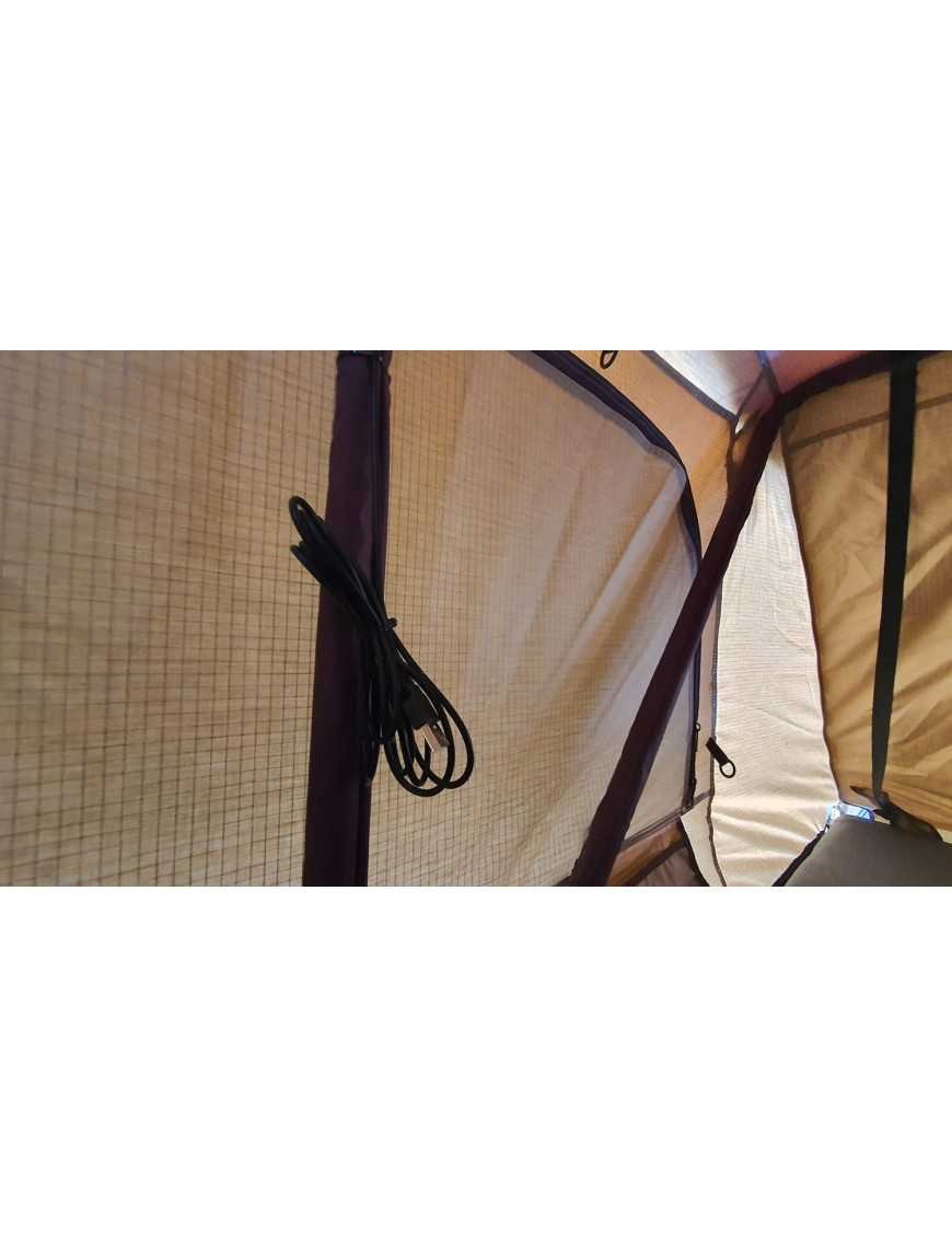 Намет даховий ALASKA 220 см 6 осіб LONG зелений