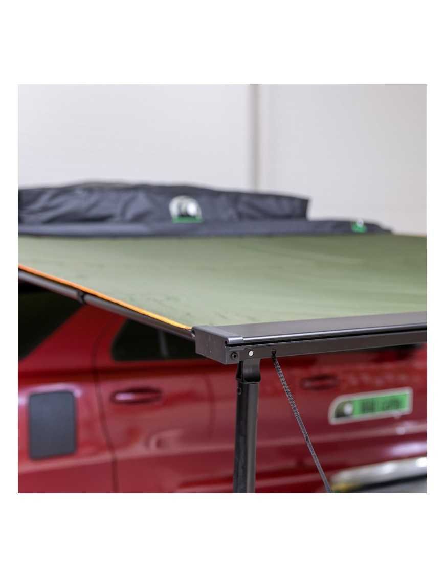 Навіс Маркіза 2,5x2,5 м для кріплення до багажника на даху ЗЕЛЕНИЙ