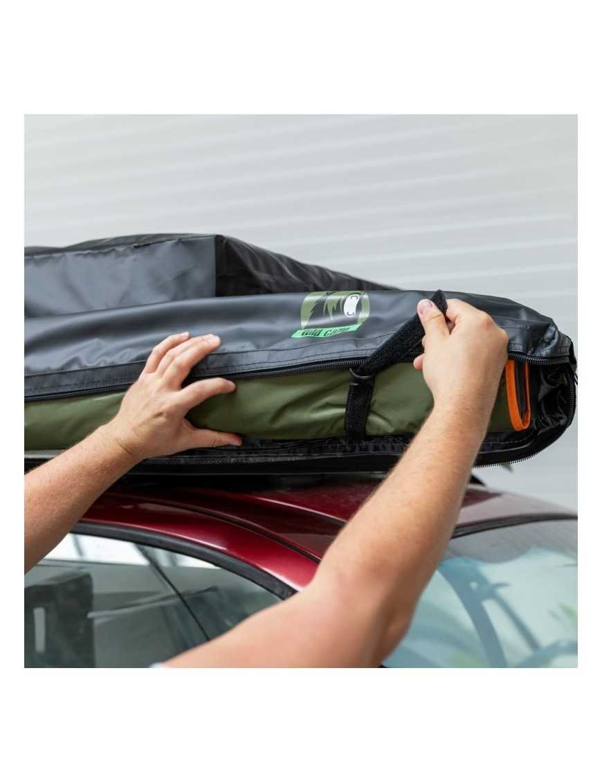 Навіс Маркіза 2x2,5 м, кріпиться до багажника на даху ЗЕЛЕНИЙ