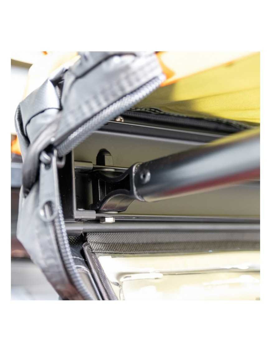 Навіс Маркіза 2x2,5 м, кріпиться до багажника на даху ЗЕЛЕНИЙ