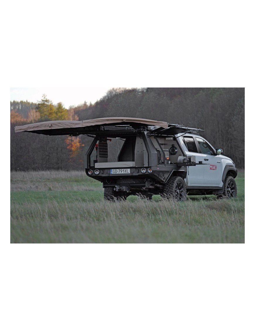 Автомобільний навіс Batwing 270° 2м – боковий тент More 4x4