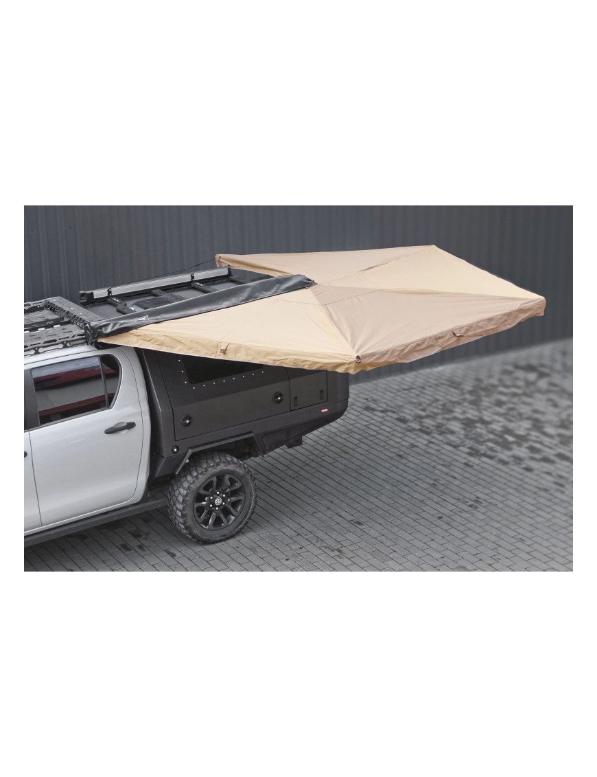 Автомобільний навіс Batwing 270° 2,5 м — боковий тент More 4x4