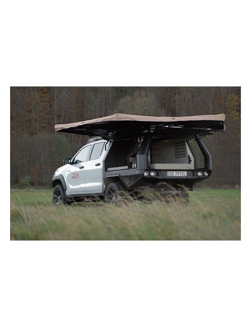 Автомобільний навіс Batwing 270° 2,5 м — боковий тент More 4x4