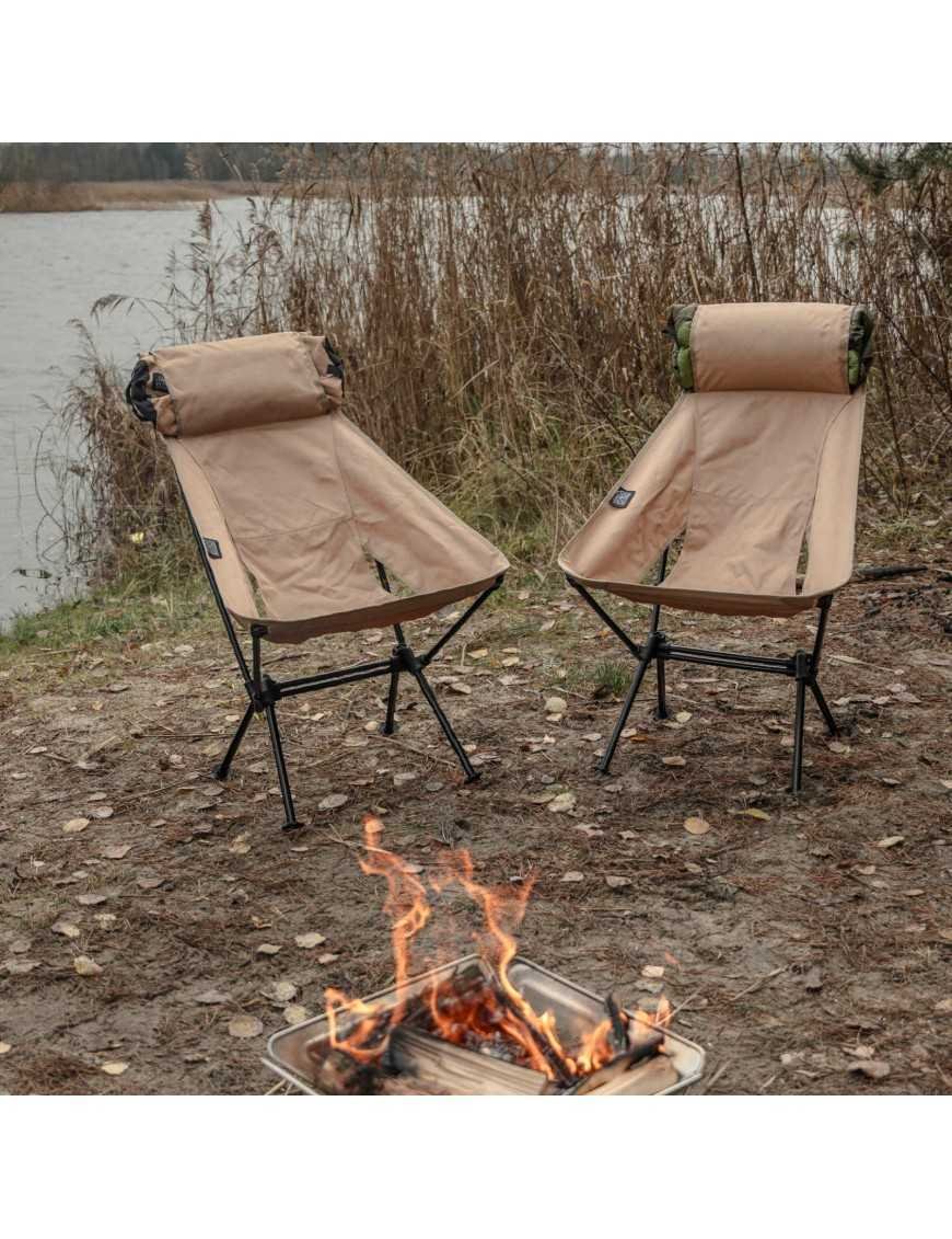 OFFLANDER ВЕЛИКЕ СКЛАДНЕ ТУРИСТИЧНЕ КЕМПІНГОВЕ КРІСЛО