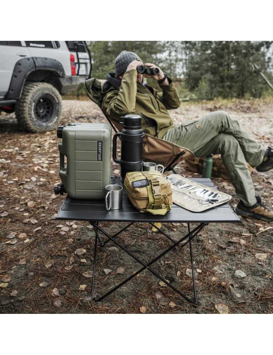 Складаний алюмінієвий кемпінговий туристичний стіл OFFLANDER