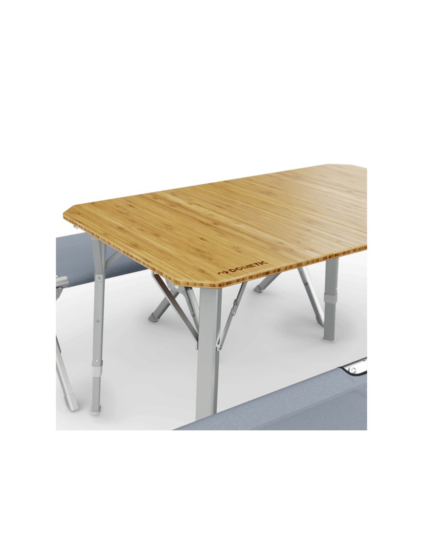 Бамбуковий кемпінговий стіл, регульована висота Dometic GO Compact Camp Table