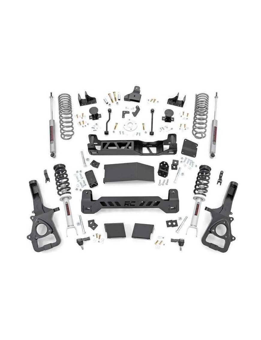 Комплект підвіски 22XL з койловерами N3 Rough Country Ліфт 6