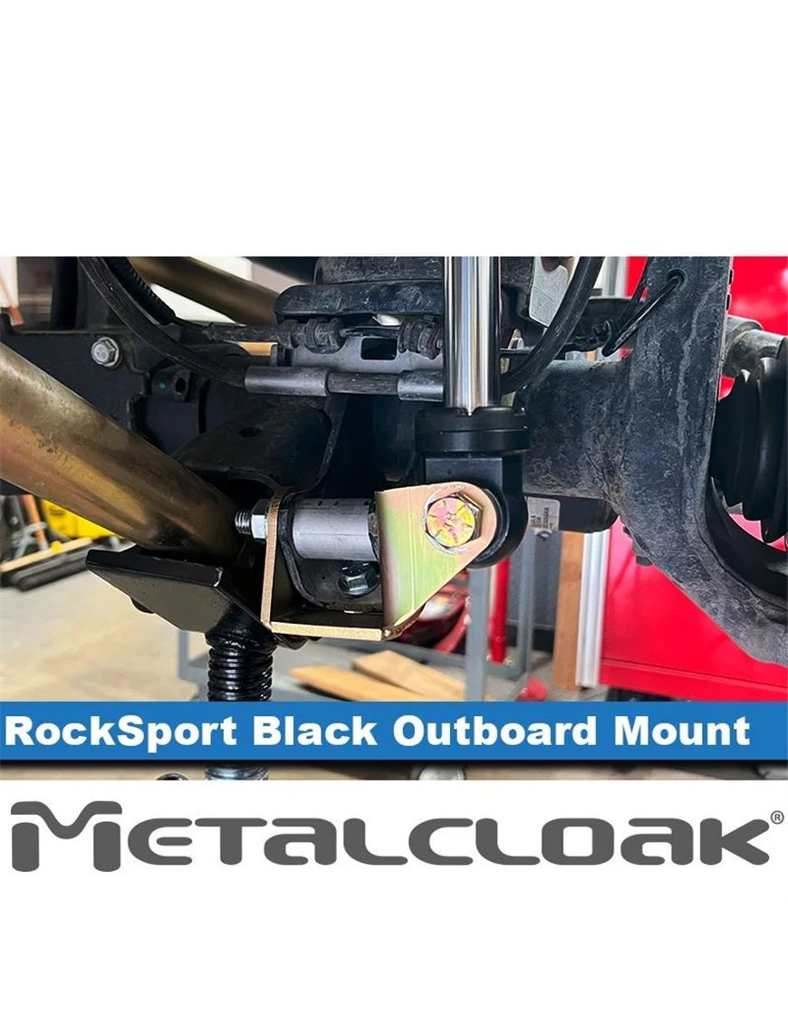 Зовнішній монтаж амортизатора передній нижній Jeep Wrangler JL JT Metalcloak