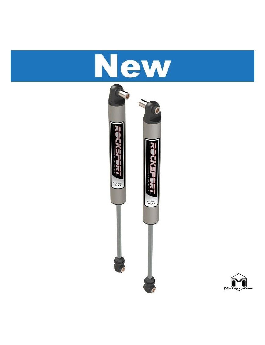 Пара передніх амортизаторів Jeep Wrangler JL Rocksport Silver 2.0 2,5