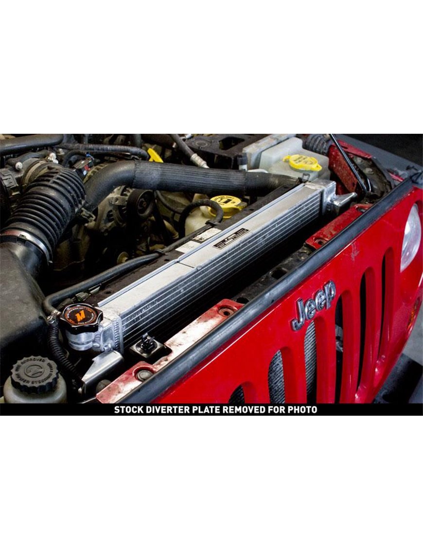 Радіатор Mishimoto алюмінієвий Jeep Wrangler JK 2007-2018