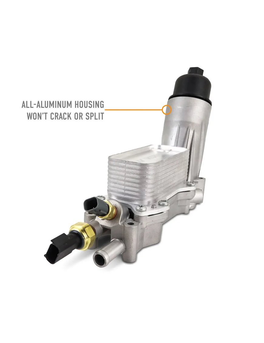 68596317AB Mishimoto Радіатор масла корпус фільтра Jeep Wrangler JK 3.6