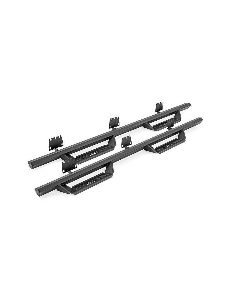 Пороги, бокові підніжки Rough Country AL2 Crew Cab