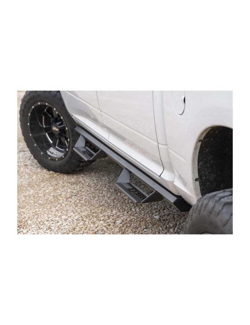 Пороги, бокові підніжки Rough Country AL2 Crew Cab