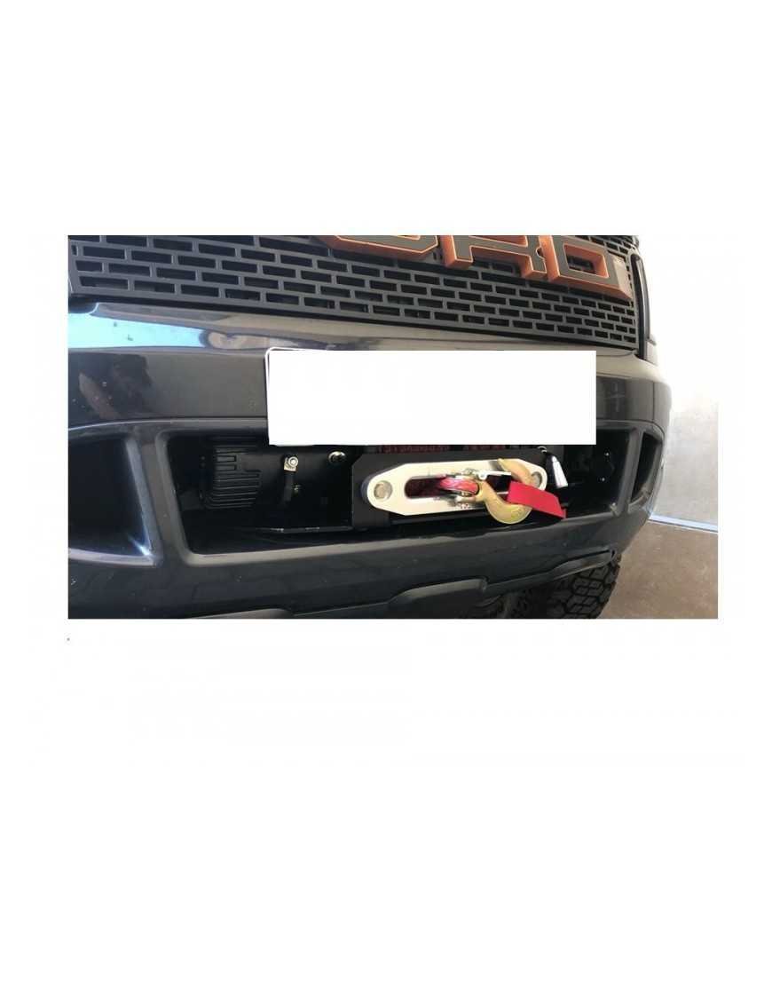 Ford Ranger T6 2012-2016 монтажна плита для лебідки під оригінальний бампер