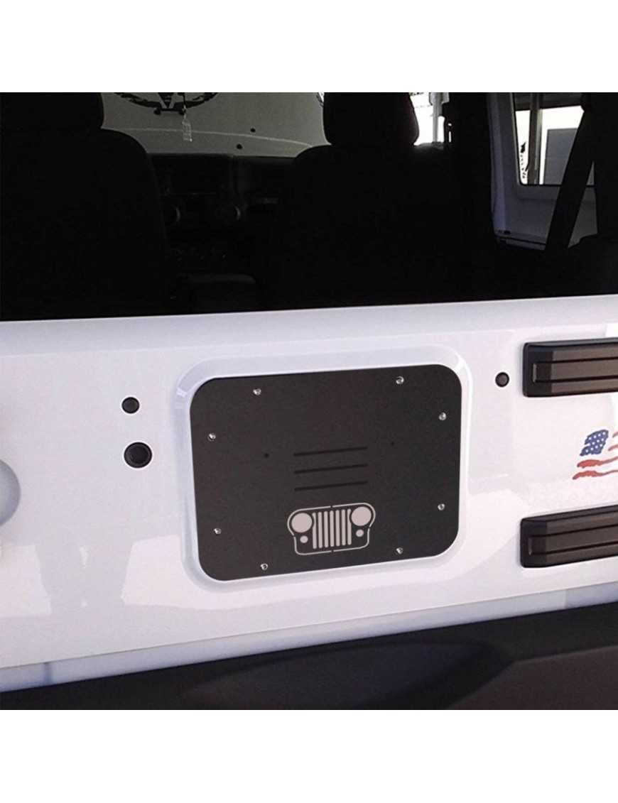 Захист задніх дверей Jeep Wrangler