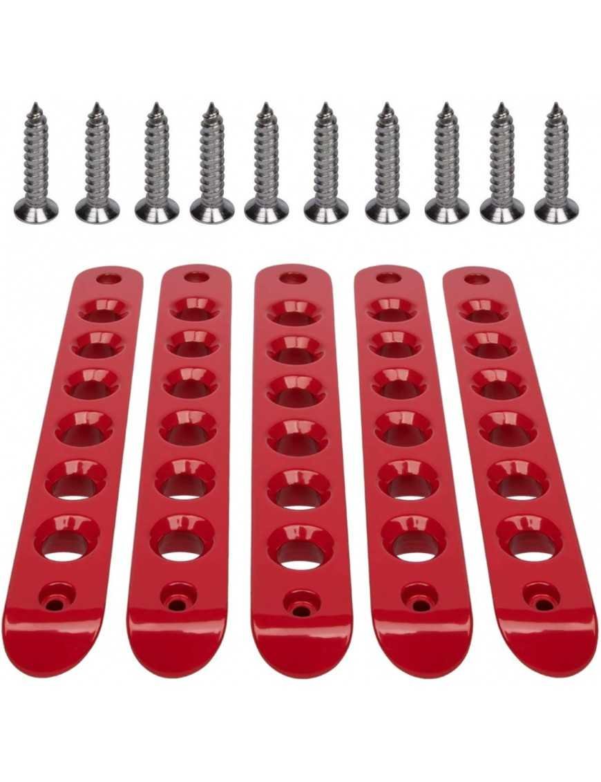 Накладки на ручки Jeep Wrangler - червоні