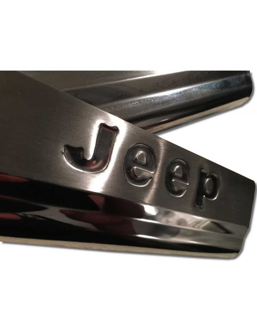 Декоративні накладки на пороги Jeep Compass
