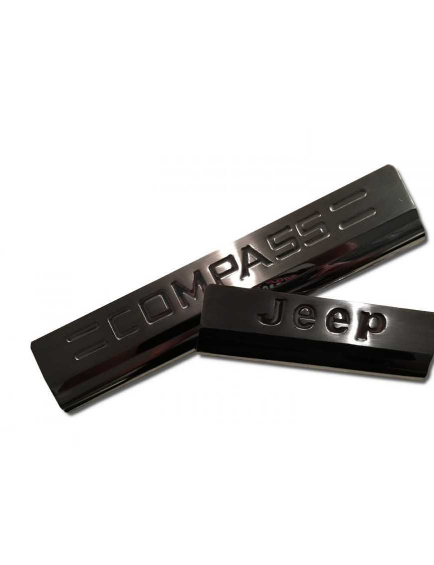 Декоративні накладки на пороги Jeep Compass