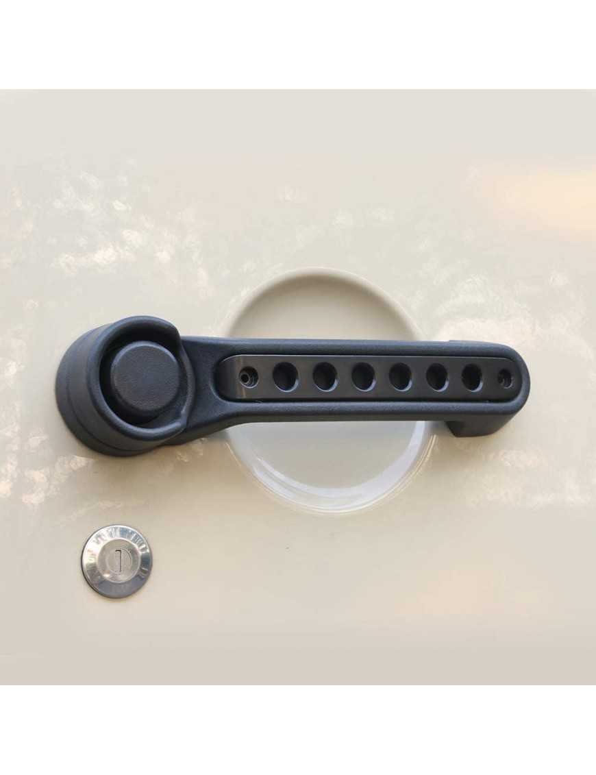 Накладки на ручки Jeep Wrangler - чорні