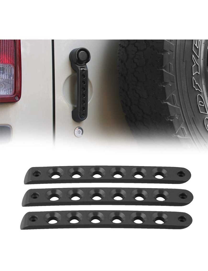 Накладки на ручки Jeep Wrangler - чорні