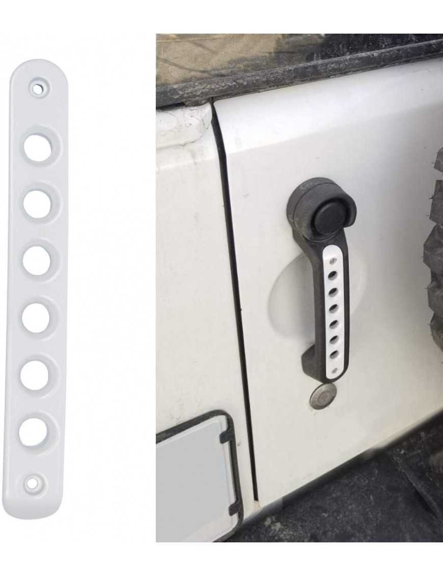 Накладки на ручки Jeep Wrangler - сріблясті